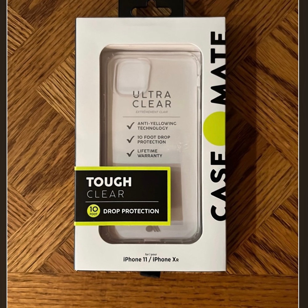 Case-Mate Ultra Clear Case for iPhone 11 / iPhone XR New in Box